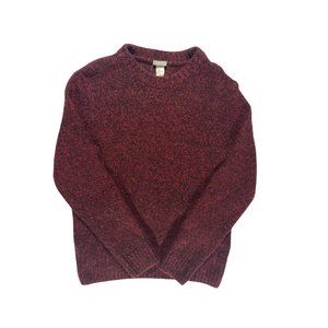 H&M Knitted Sweater Top Red Size Small.